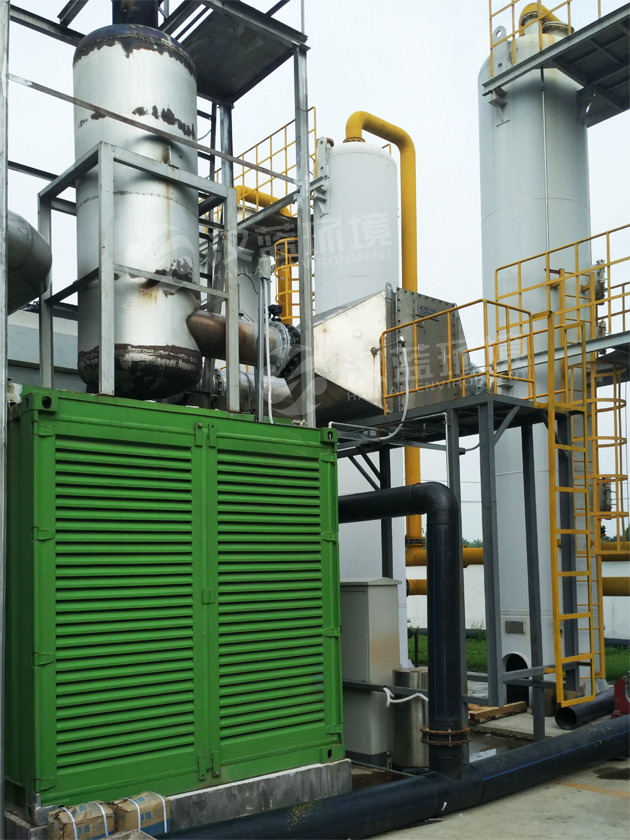 我司新一批發(fā)電機(jī)組尾氣凈化裝置在某電力公司安裝運(yùn)行