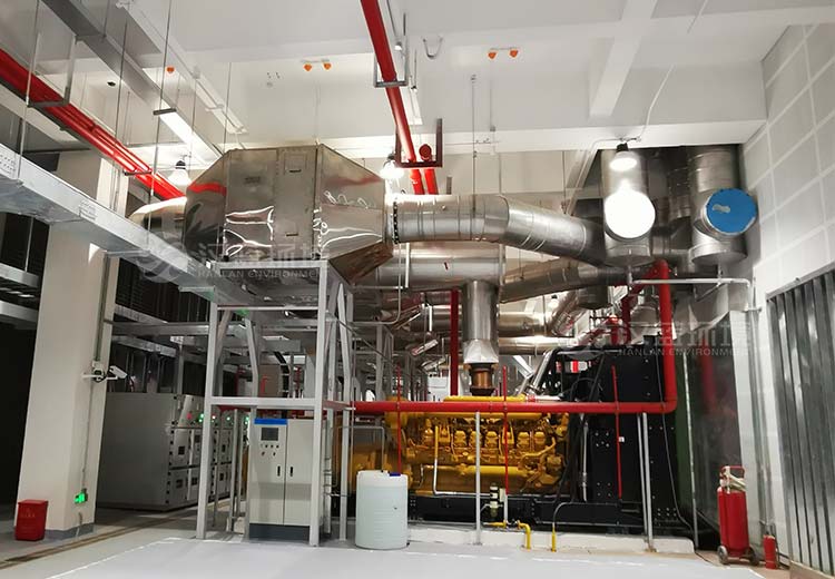 數據中心發(fā)電機組系列凈化裝置工程案例