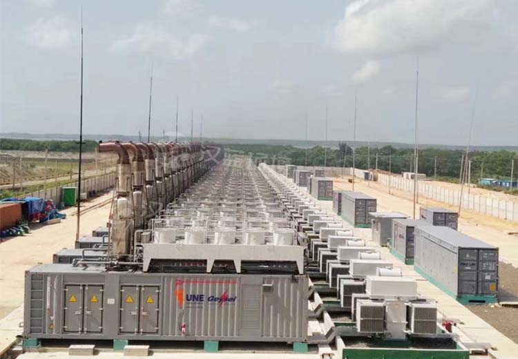 古巴電站發(fā)電機(jī)組低噪聲消聲器項目